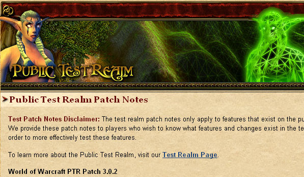 Wow Patch Notes For Tomorrow